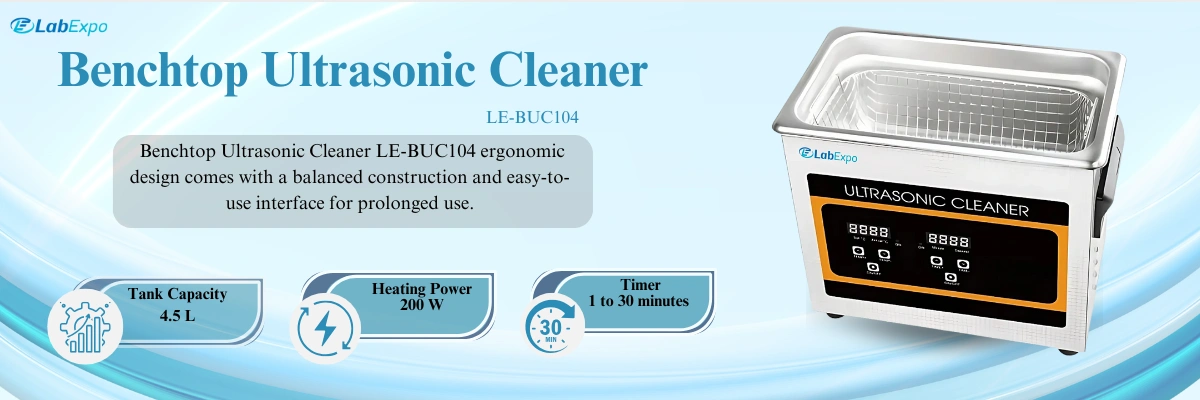 Benchtop Ultrasonic Cleaner LE-BUC104