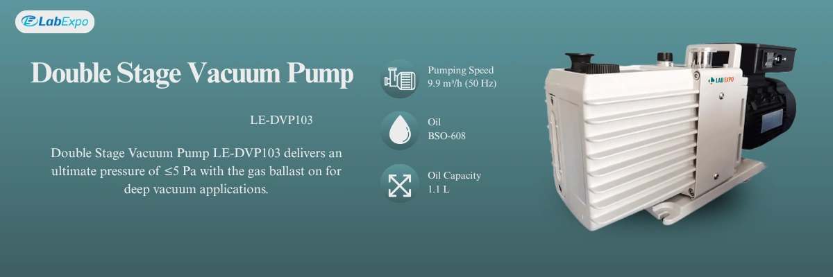 Double Stage Vacuum Pump LE-DVP103