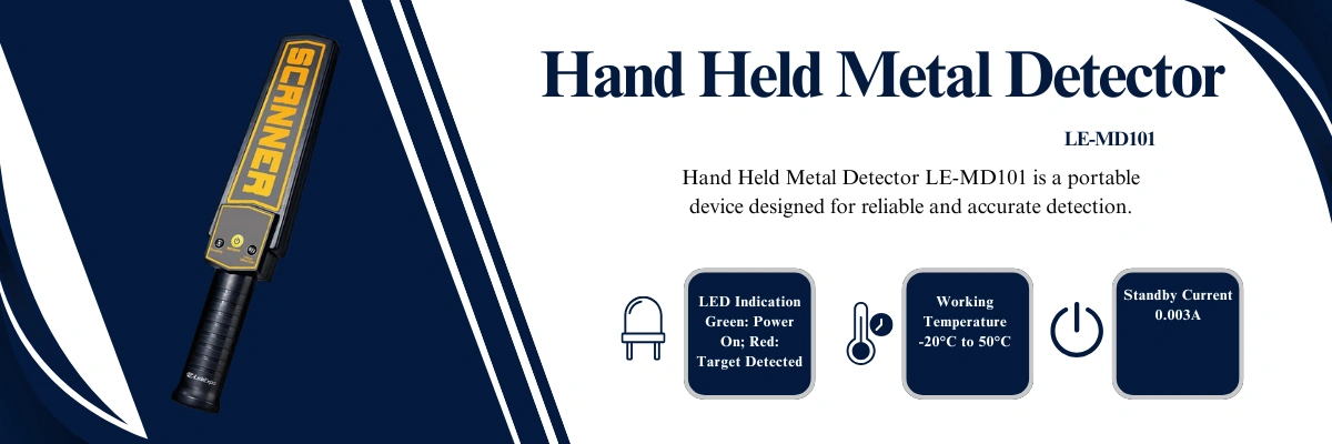 Hand Held Metal Detector LE-MD101