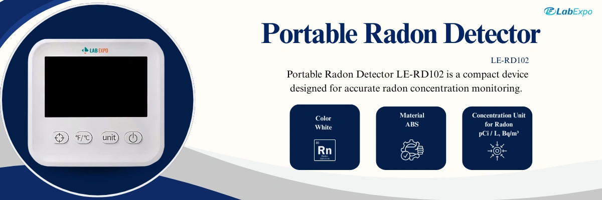 Portable Radon Detector LE-RD102