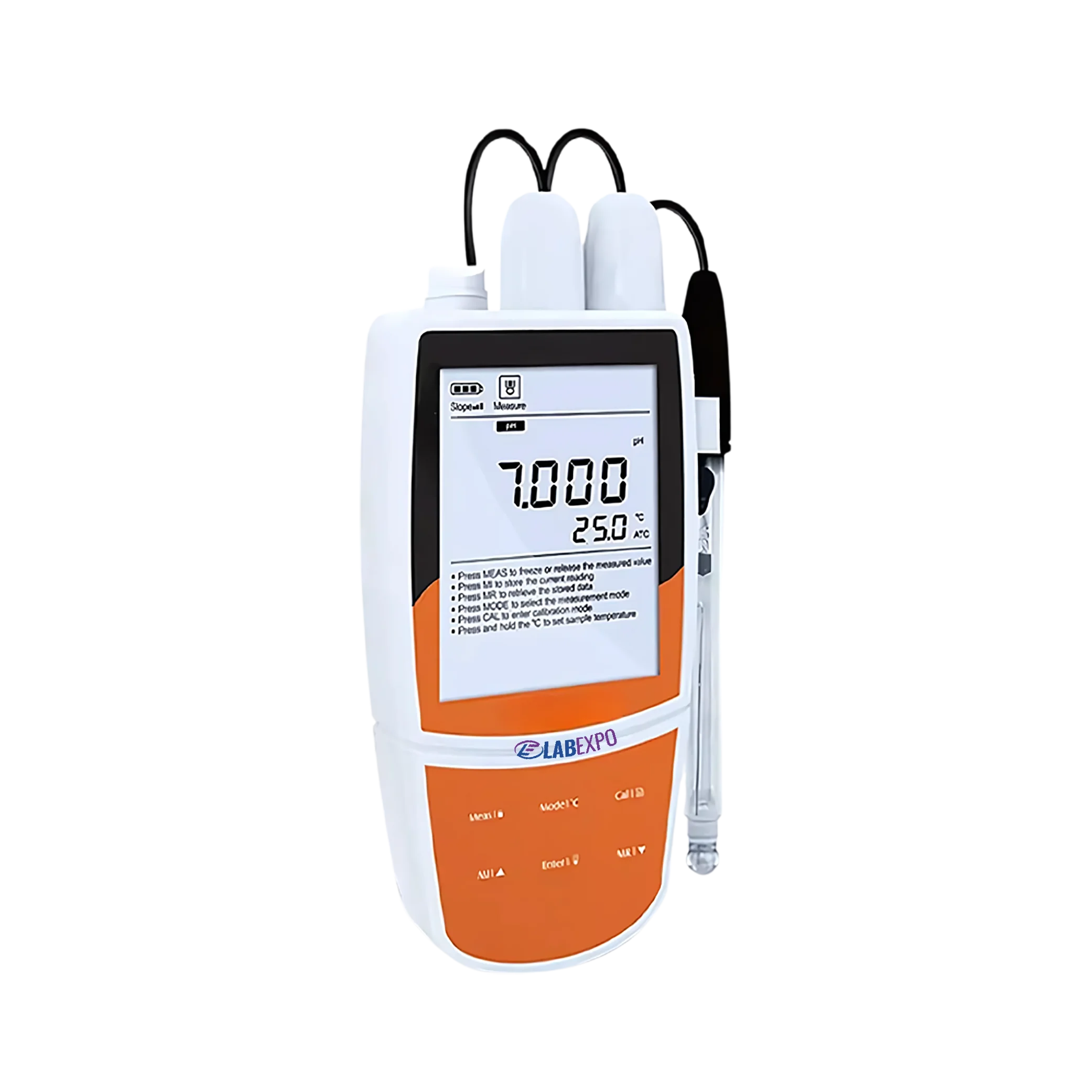 Portable Multi-Parameter Water Quality Meter 25-PMM100