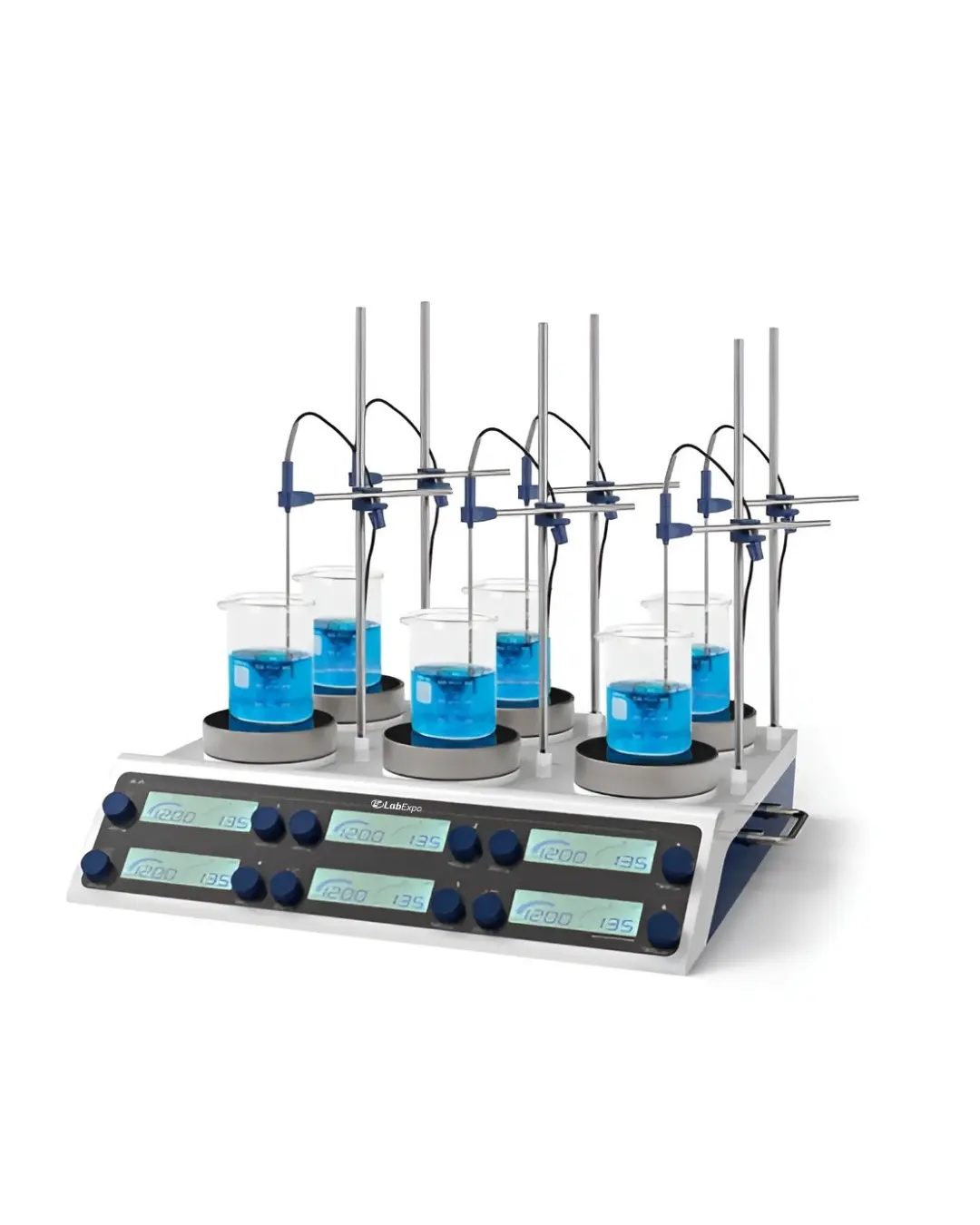 Multi-Position Stirrer Hotplate LE-MPH201